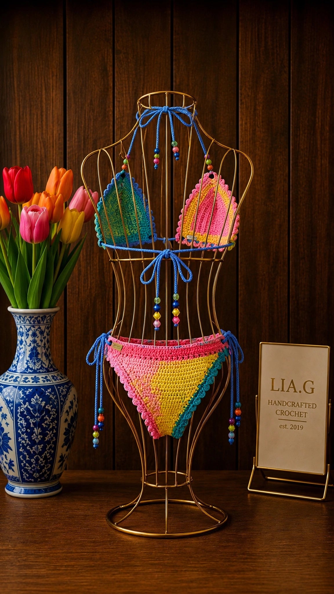 "Electric Rainbow" Bikini