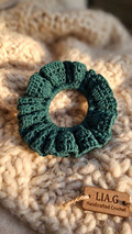 Coletero Forest verde crochet LIA.G - vista frontal